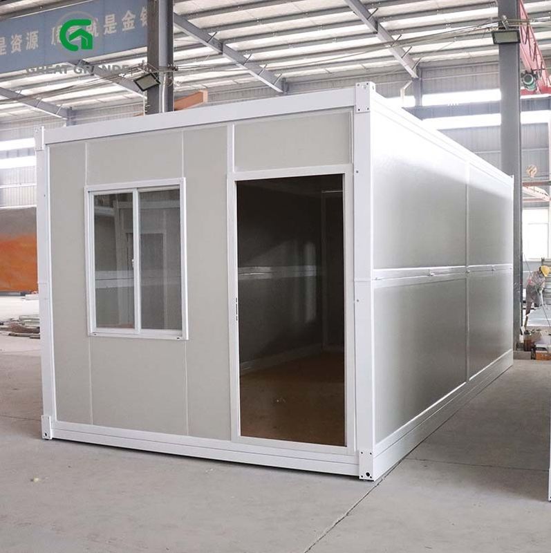 Het draagbare Mobiele Geprefabriceerde Vouwende Containerhuis is Geschikt voor Bouwwerf of Leger
