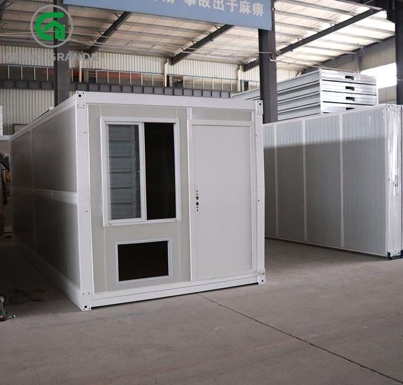Geprefabriceerde Slaapzaal die van het het Kamparbeidsbureau van het Containerhuis de Opslaghuizen vouwen