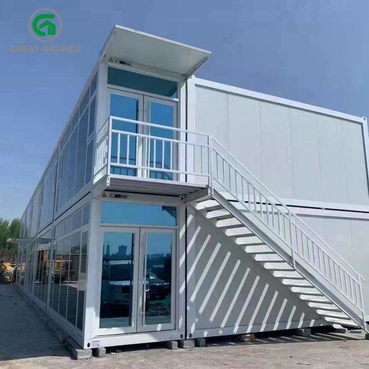 De vuurvaste Bouwwerf van IEPS werpt het Aangemaakte Huis van de Glascontainer voor Winkelcomplexxen af
