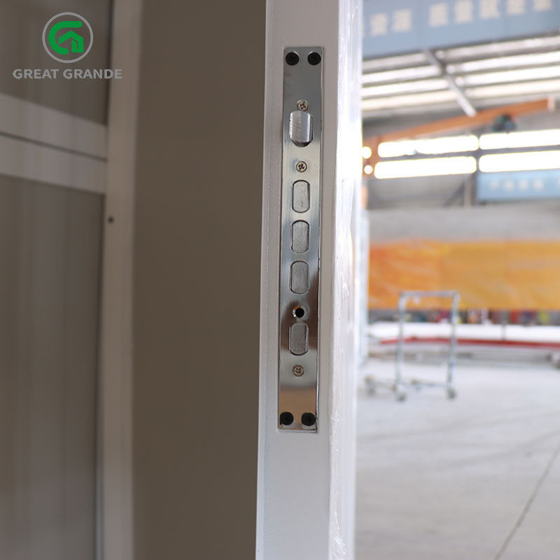 De geprefabriceerde Vouwende Deur van het de Diefstalstaal van Front Wall Double Door Anti van het Containerhuis