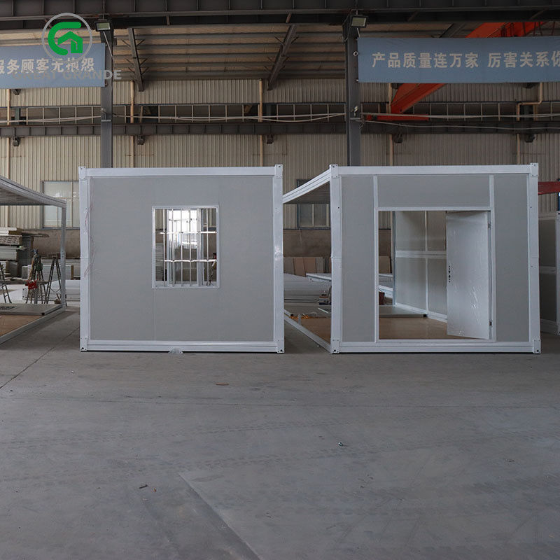 Anti-diefstal Venstersdeuren Draagbare het Vouwen de a-Klasse van het Containerhuis Brandweerstand