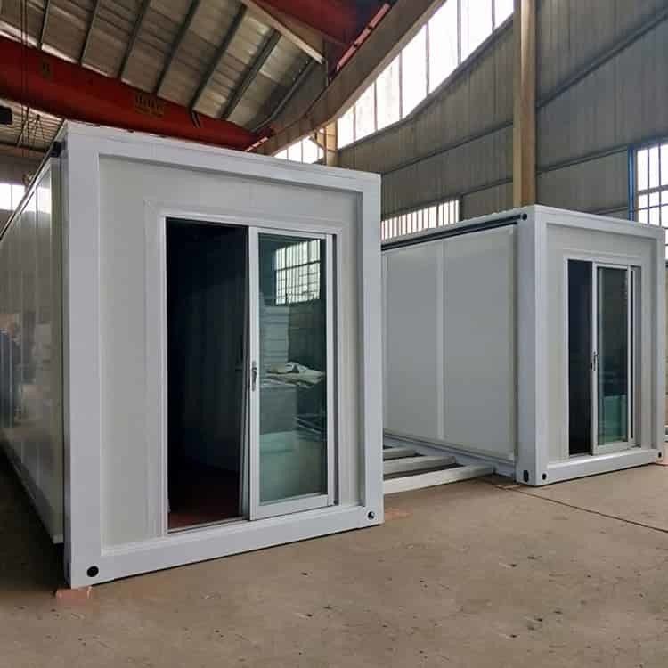 ODM Innovatief Uitbreidbaar Prefab Huis Efficiënt Top 2.46 ~ 2.59m Binnenhoogte
