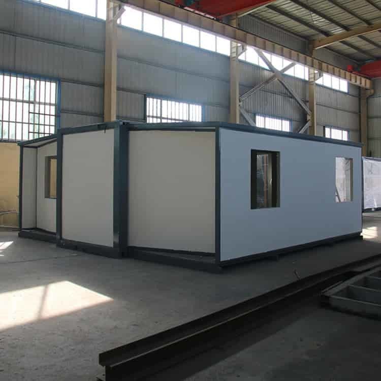 ODM Innovatief Uitbreidbaar Prefab Huis Efficiënt Top 2.46 ~ 2.59m Binnenhoogte