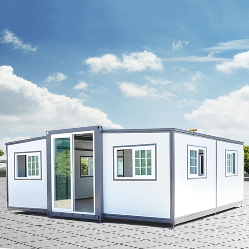 20FT Prefab draagbare woning Fabrikant prefab behuizing EPS sandwich panelen vloer leer