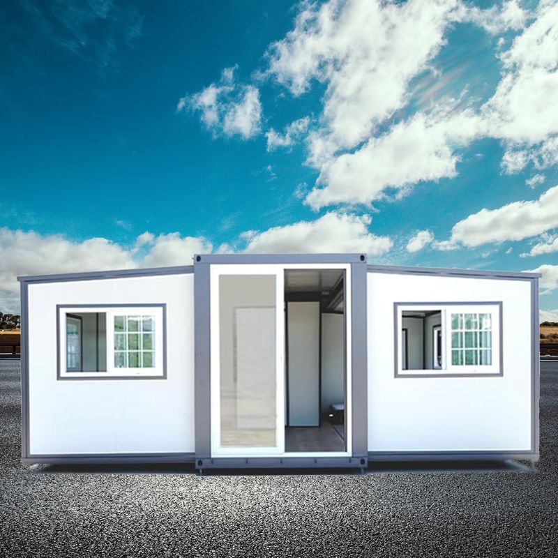 20FT Prefab draagbare woning Fabrikant prefab behuizing EPS sandwich panelen vloer leer