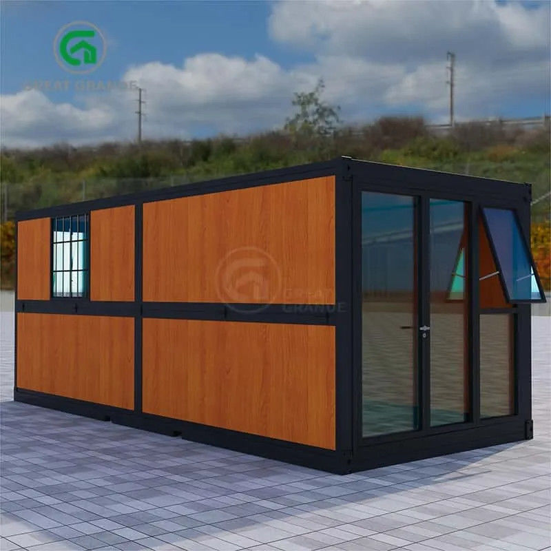 20ft vouwbare draagbare huizen fabrikant vouwbare bedden hout graan panelen rotswol board
