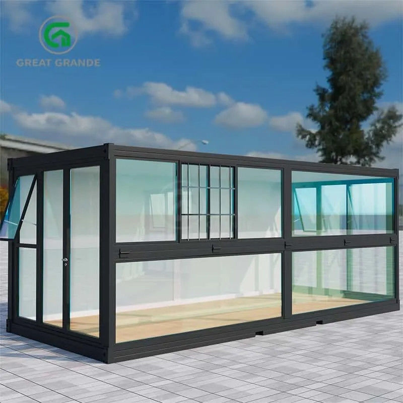 20ft vouwbare draagbare huizen fabrikant vouwbare bedden hout graan panelen rotswol board