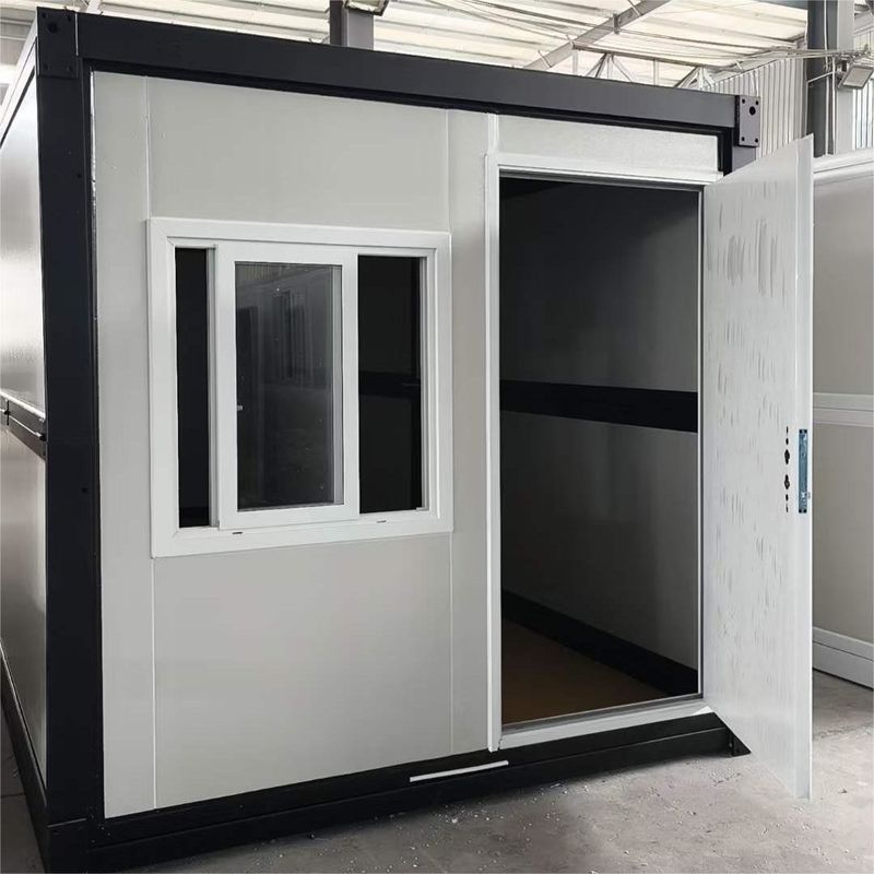 20ft Fold Out Container House Fabrikant Vierkante buizen gegalvaniseerd staal Snelle installatie