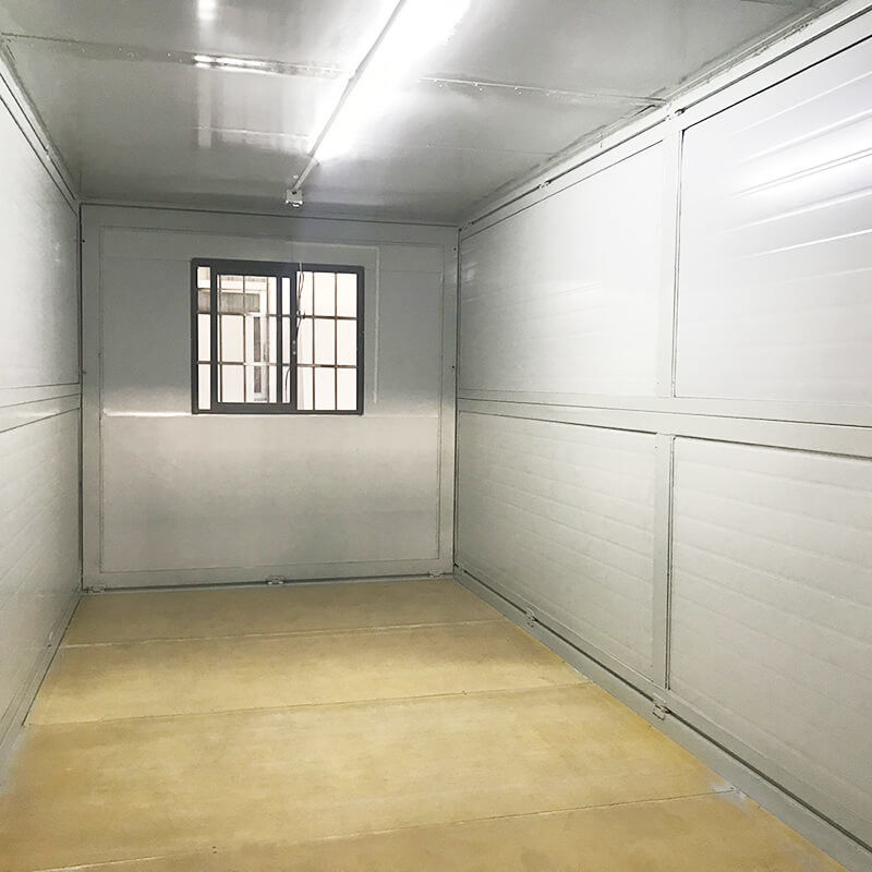 Waterdicht ontwerp en brandwerend karakter Klasse A vouwcontainer huis voor opvouwbare metalen doos huis
