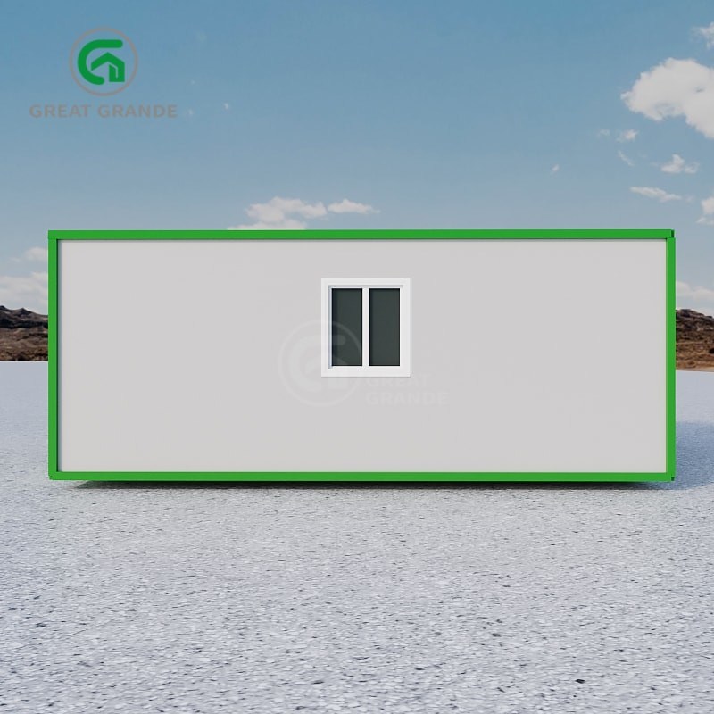 Flexibel uitbreidbaar prefab huis met stalen structuur frame en samengesteld sandwich paneel Buitenwand