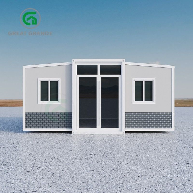 Prefab Steel Home Makkelijk te monteren Prefab Huis Voor Sneeuwbelasting 1,0 KN/m2