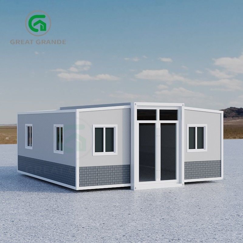 Prefab Steel Home Makkelijk te monteren Prefab Huis Voor Sneeuwbelasting 1,0 KN/m2