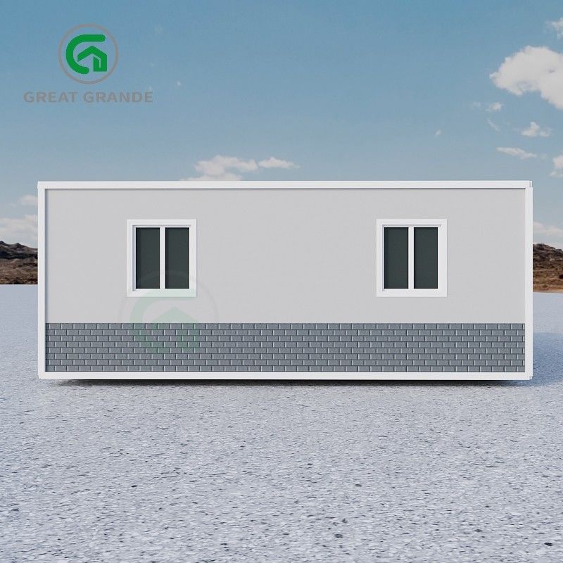 Prefab Steel Home Makkelijk te monteren Prefab Huis Voor Sneeuwbelasting 1,0 KN/m2