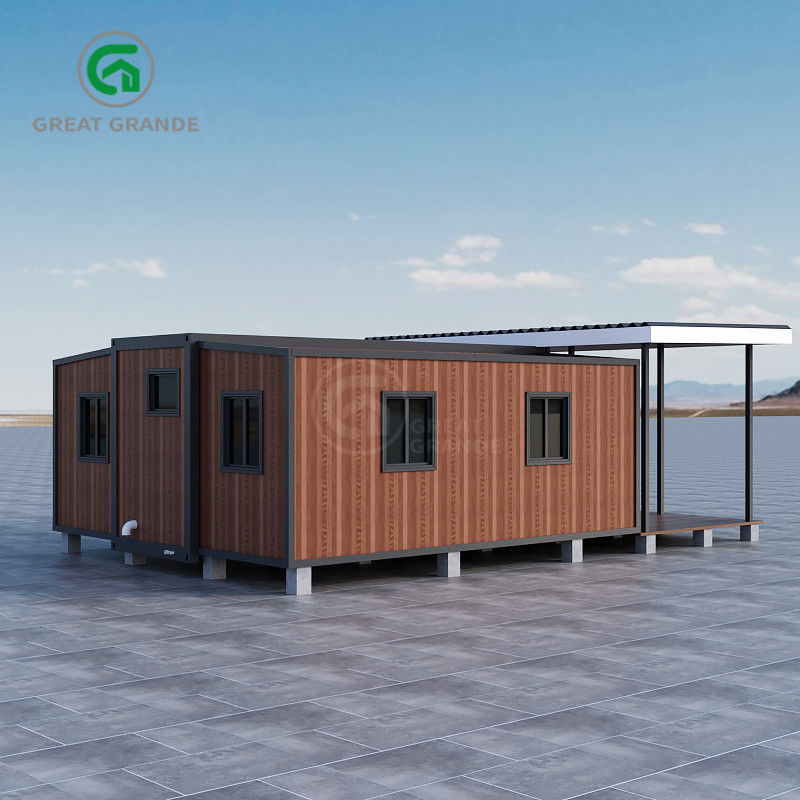 Uitbreidbaar Prefab Huis Weerbestendige R Waarde 2.95K.m/W Gemakkelijk vervoer