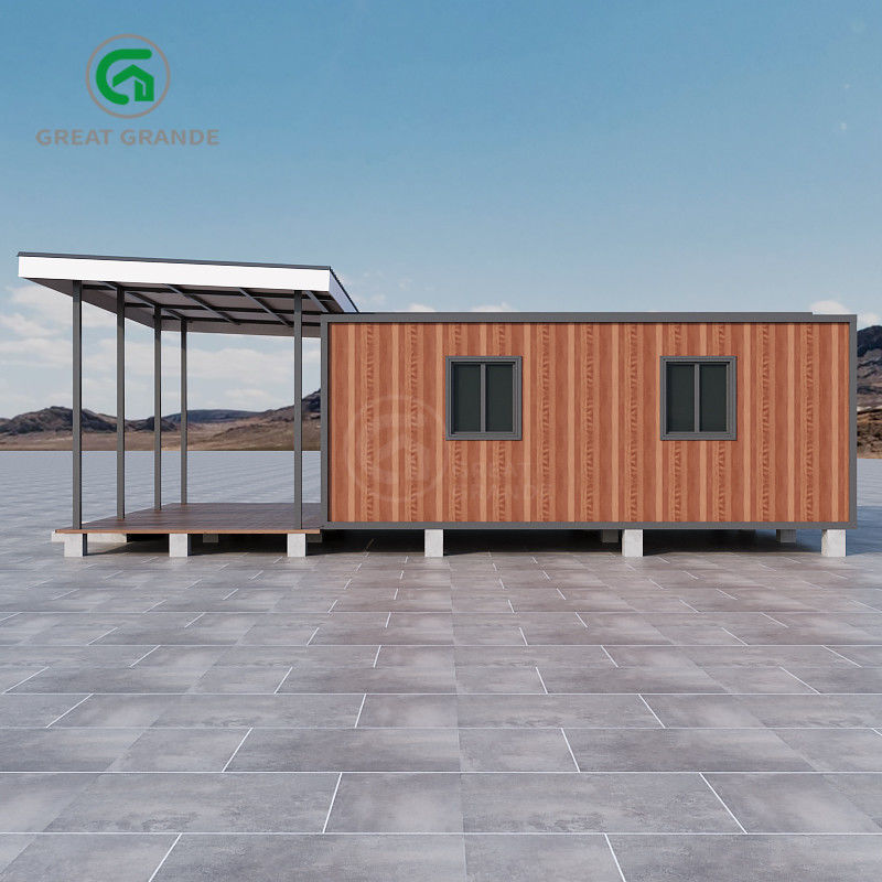 Uitbreidbaar Prefab Huis Weerbestendige R Waarde 2.95K.m/W Gemakkelijk vervoer