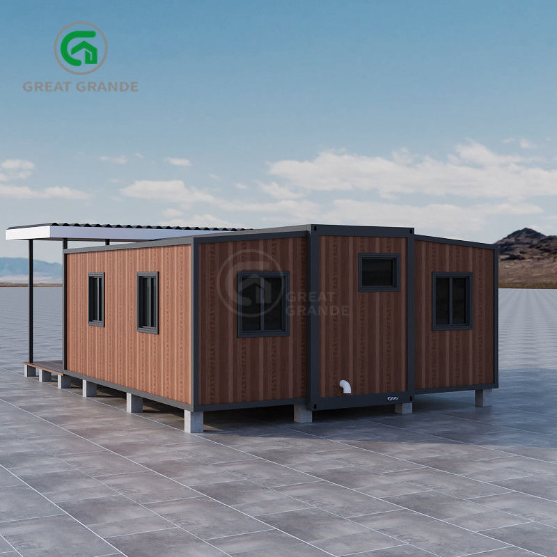 Uitbreidbaar Prefab Huis Weerbestendige R Waarde 2.95K.m/W Gemakkelijk vervoer