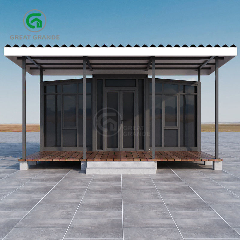 Uitbreidbaar Prefab Huis Weerbestendige R Waarde 2.95K.m/W Gemakkelijk vervoer