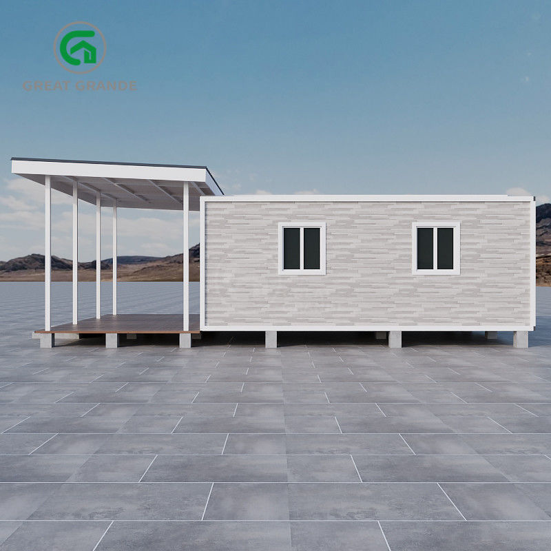 Stijlvol ontworpen uitbreidbaar prefab huis met belangrijke voordelen en gepersonaliseerde buitenkant