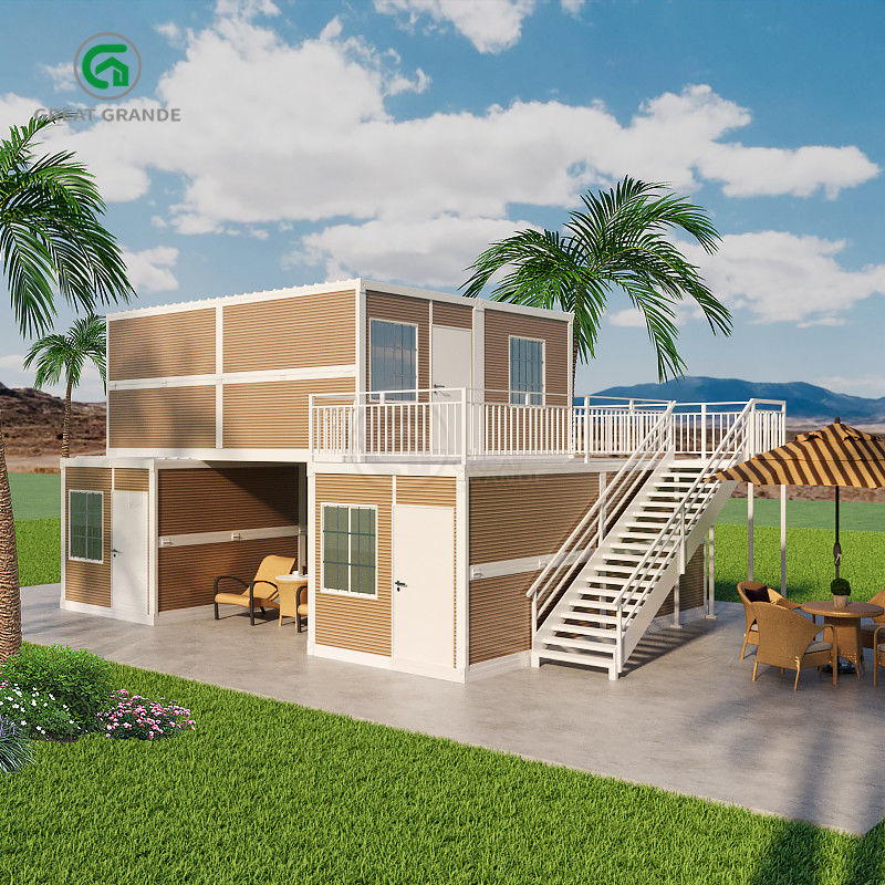 Bouw en vervoer Voordelen Opvouwbaar containerhuis in slechts 4 stappen Snelle installatie